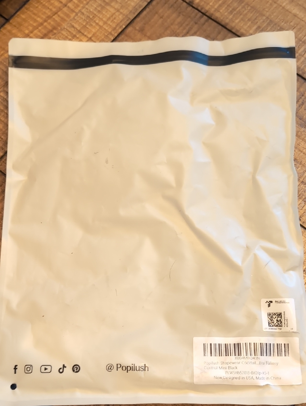 Popilush Shapewear Cocktail Bra Tummy Control Mini Dress - XS - Picture 6 of 11